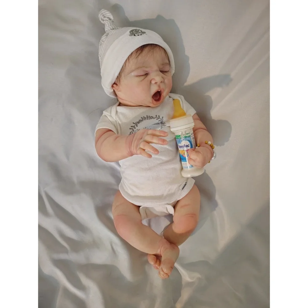 Leilani Yawning by Bountiful Baby Realborn Reborn Baby Doll COA Box Opening
